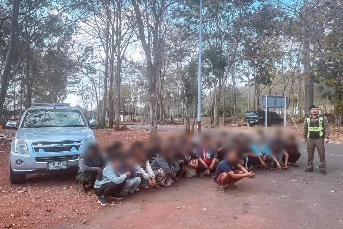 สกัดขบวนการขนแรงงานเถื่อน ตั้งด่าน 4 จุด รวบแรงงานเมียนมา 83 ราย