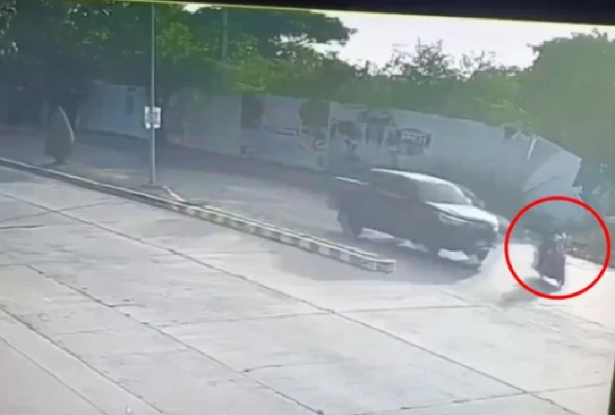 เปิดนาทีบีบหัวใจ "พ่อจ๊ะ นงผณี" ถูกกระบะเฉี่ยวชนอย่างกะทันหัน