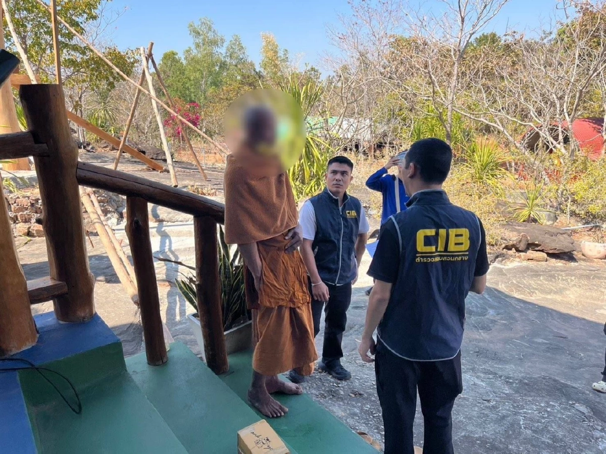 จีวรบิน หนีคดีหลบหลังผ้าเหลือง 10 ปี คิดว่ารอด สุดท้ายโดนรวบ