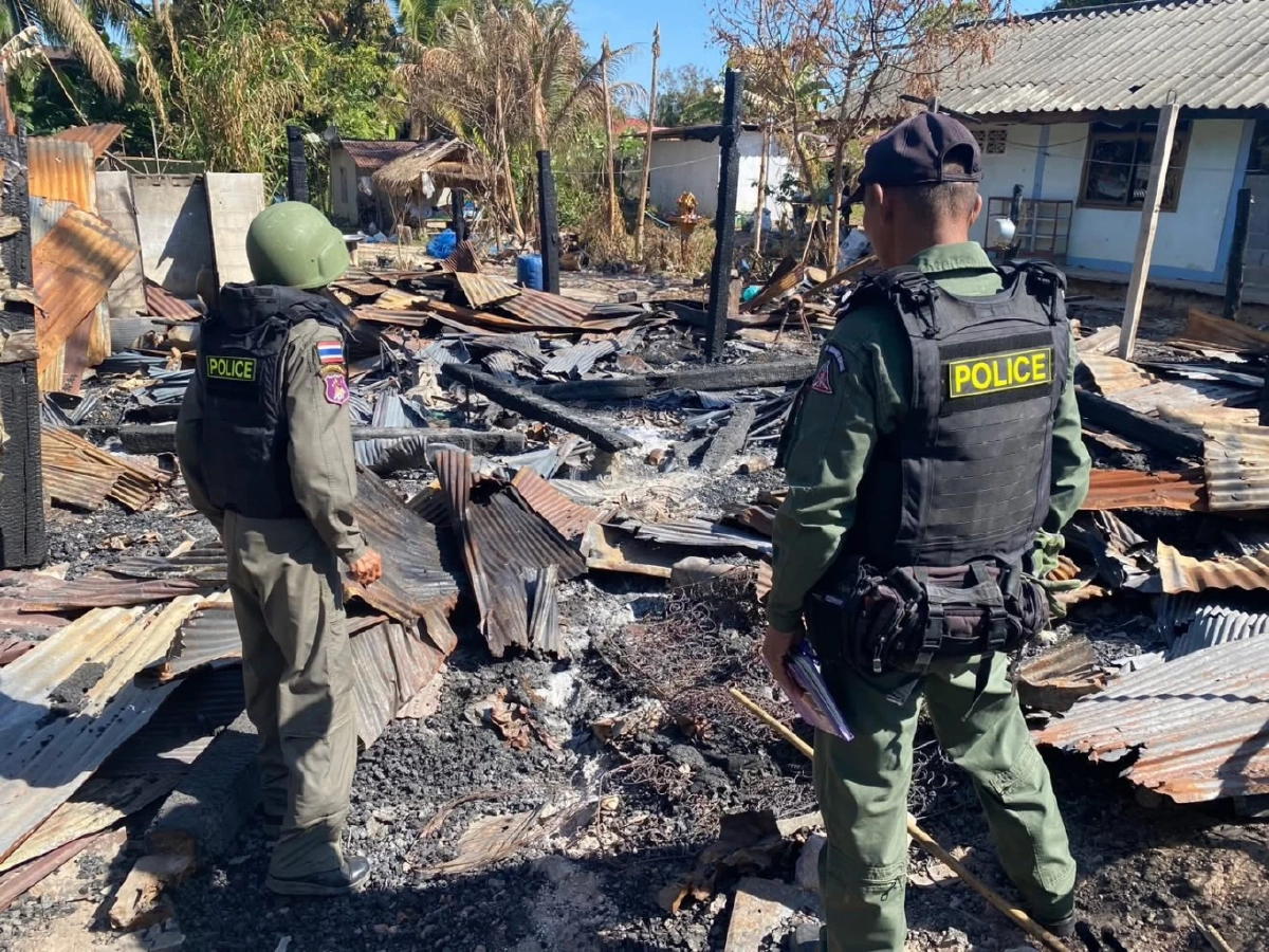 EOD ตชด.22 ลุยเก็บกู้วัตถุระเบิดตกค้างชายแดนไทย–กัมพูชา