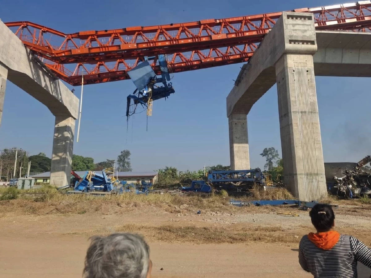 คปภ. ติดตามการจ่ายค่าสินไหม เหตุเครนถล่มทับรถไฟ เยียวยาผู้เสียชีวิต 1 ล้าน