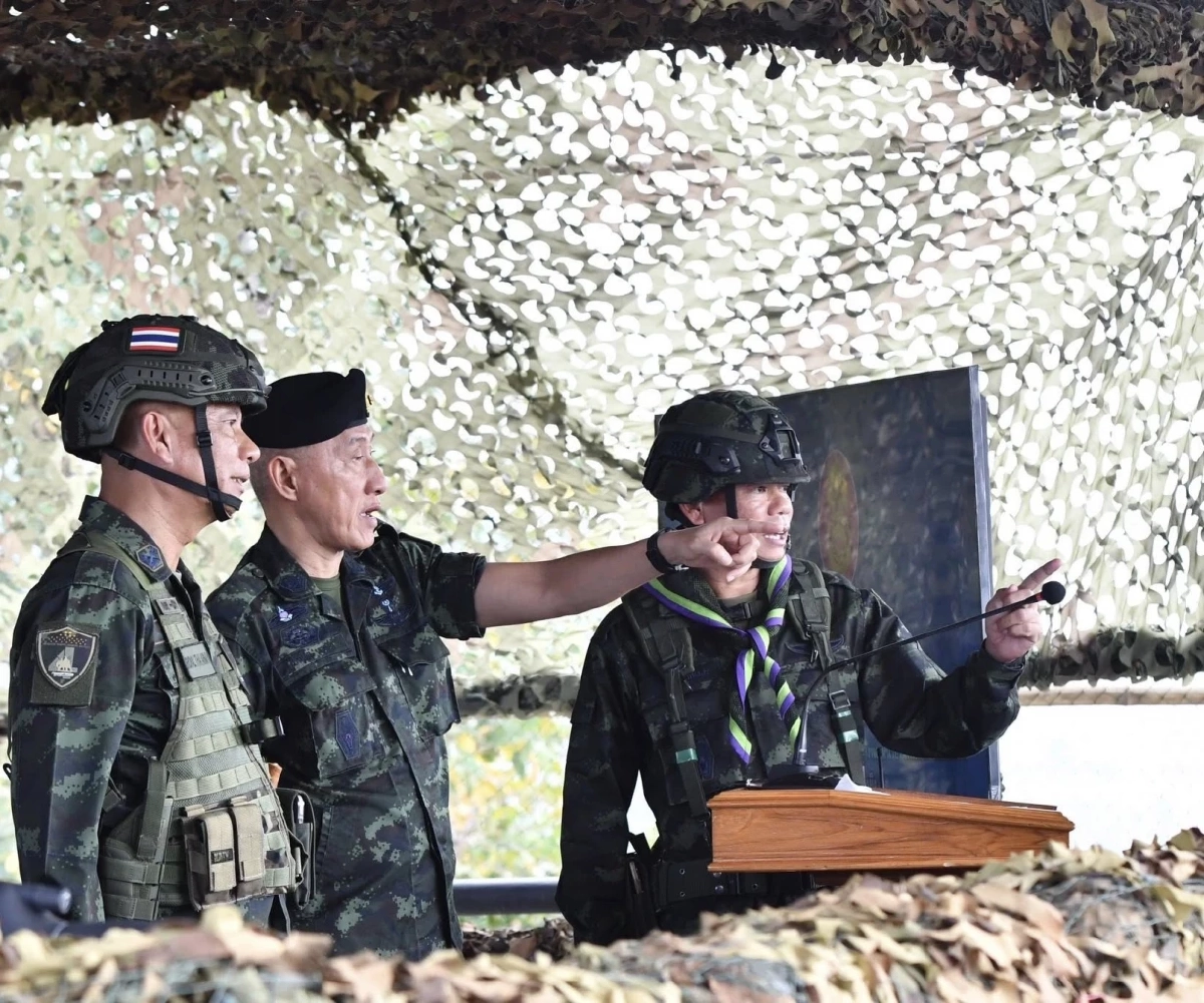 ผู้ช่วยผู้บัญชาการทหารบก ลงพื้นที่กองกำลังนเรศวร กองทัพภาคที่ 3