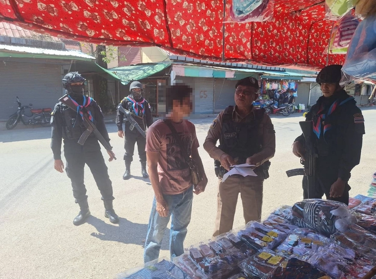 ตำรวจสระแก้วเปิดยุทธการ ปราบขอมดำดิน บุกตลาดโรงเกลือ