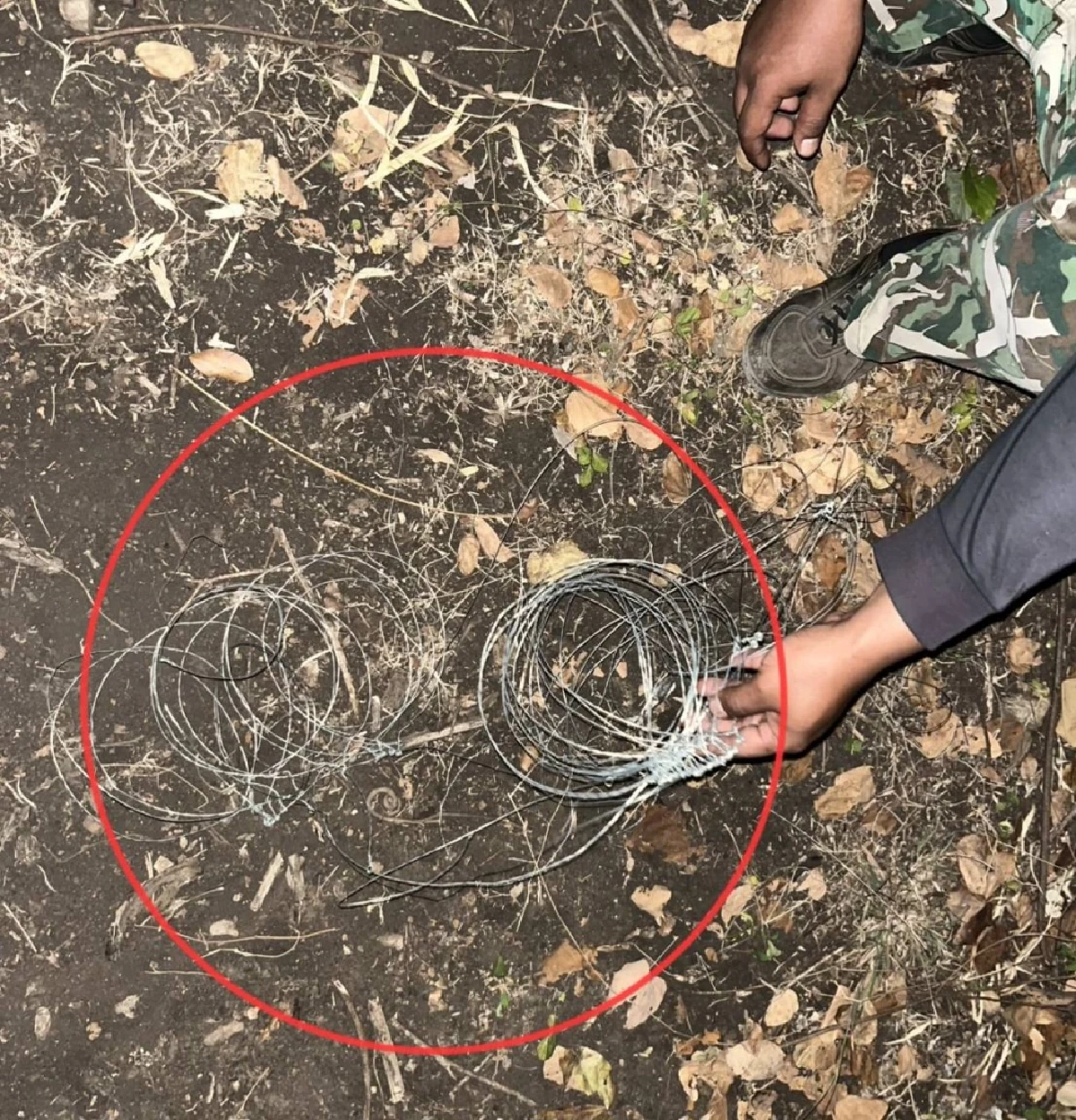 เคสแรกปี 2569 อช.เอราวัณสกัดไฟป่า พบหลักฐานพรานโหดจุดไฟล่าสัตว์