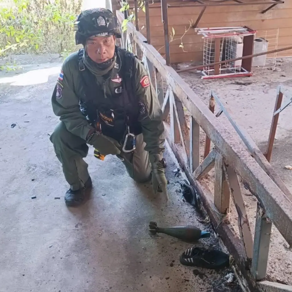 EOD เร่งเก็บกู้วัตถุระเบิด–เศษกระสุน ชายแดนไทย–กัมพูชา