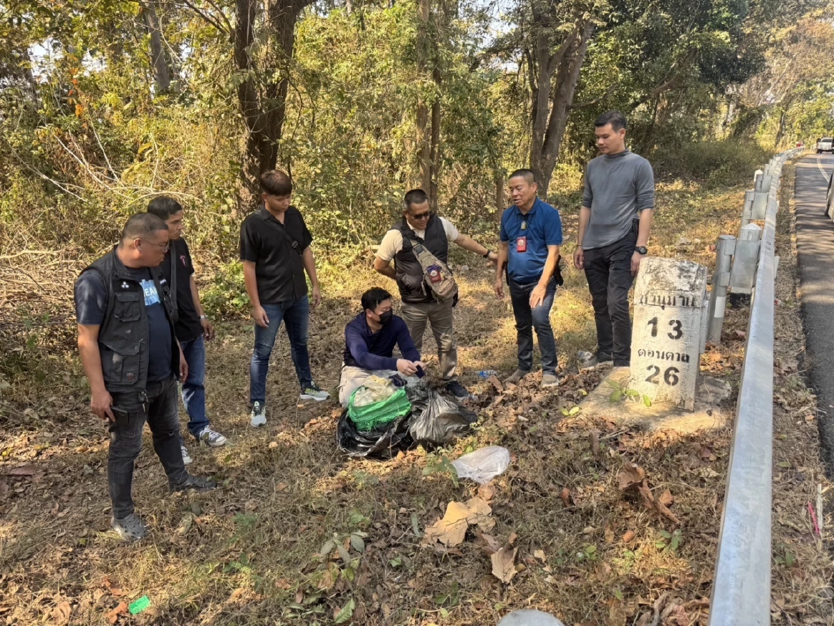 กองกำลังสุรนารีซุ่มสกัดจับขบวนการค้ายา ยึดยาบ้ากว่า 4 แสนเม็ด