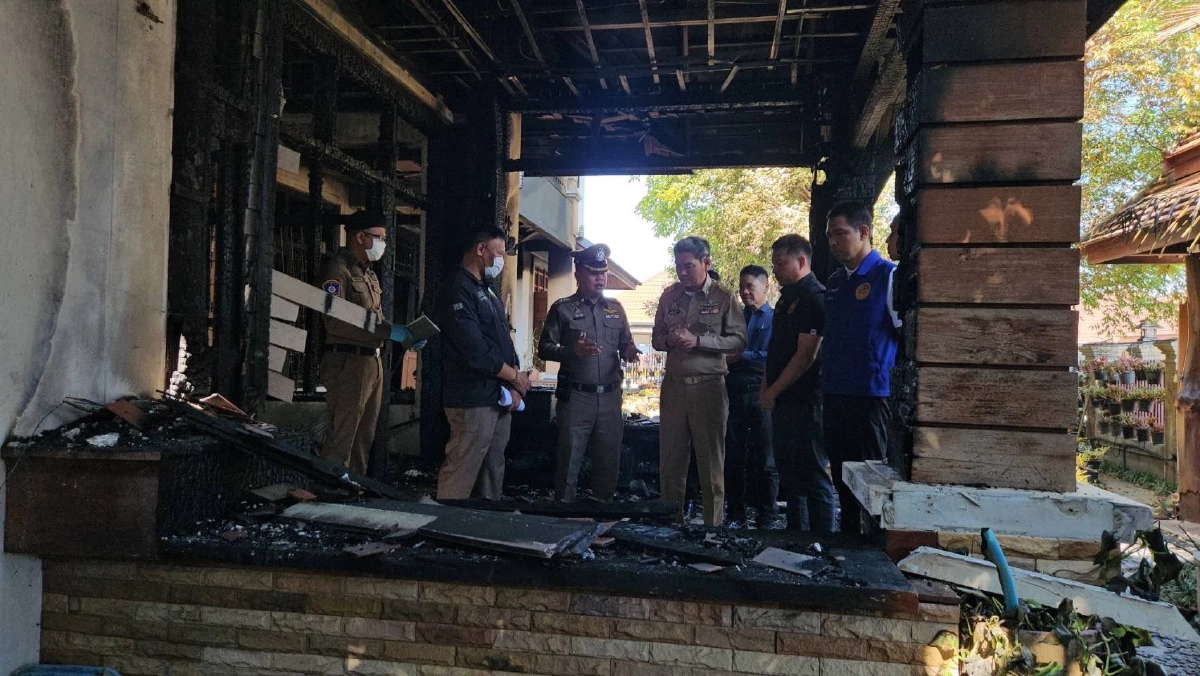 เปิดสาเหตุดับแท้จริง 5 ชีวิต หลังพบไม่ได้ถูกไฟไหม้โดยตรง