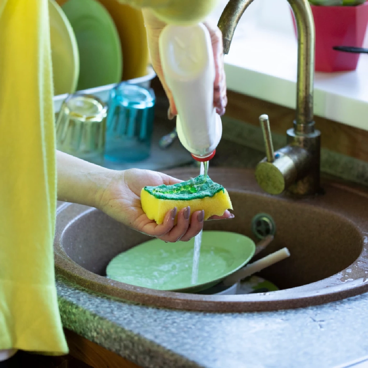 เปิดวิธีเลือกสี ฟองน้ำล้างจาน ให้ถูกประเภท ถนอมภาชนะ