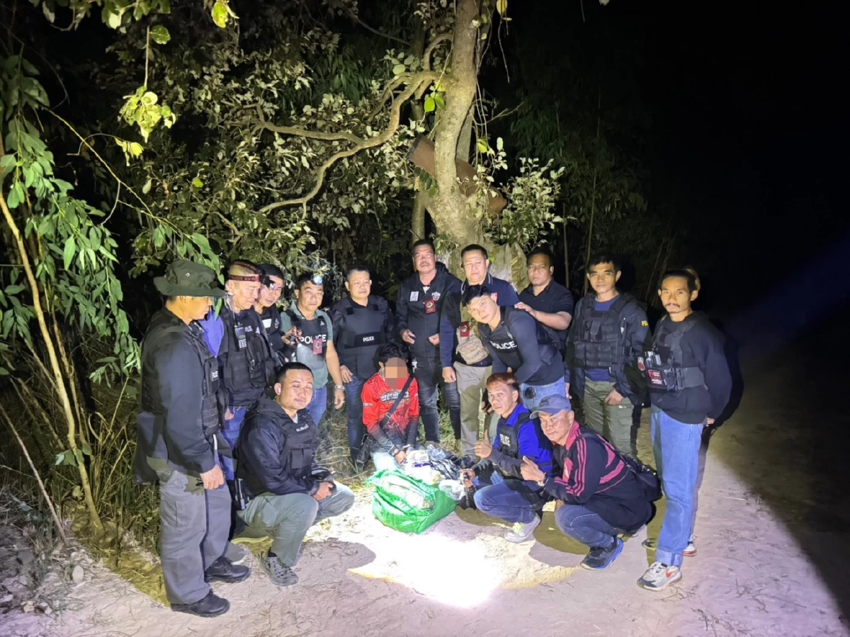 กองกำลังสุรนารีซุ่มสกัดจับขบวนการค้ายา ยึดยาบ้ากว่า 4 แสนเม็ด