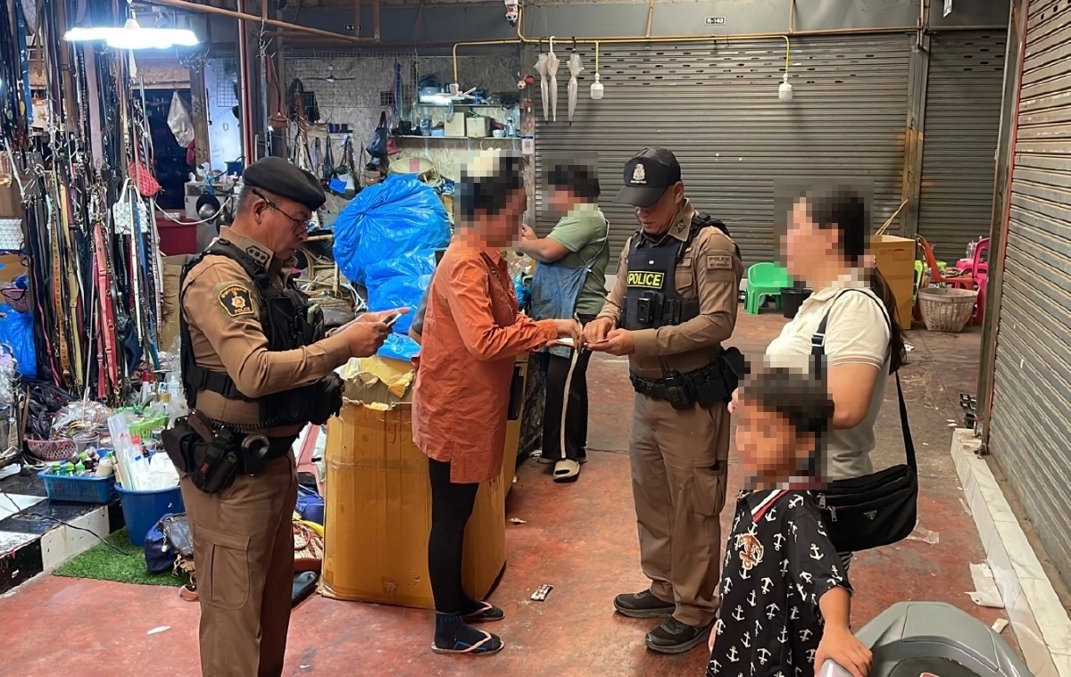 ตำรวจสระแก้วเปิดยุทธการ ปราบขอมดำดิน บุกตลาดโรงเกลือ