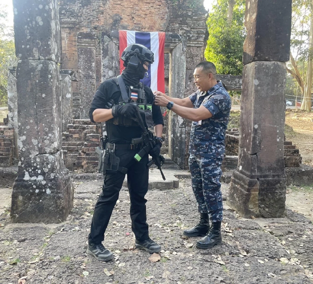 ประดับยศกลางสมรภูมิ เชิดชูความทุ่มเทของนักรบอากาศโยธิน