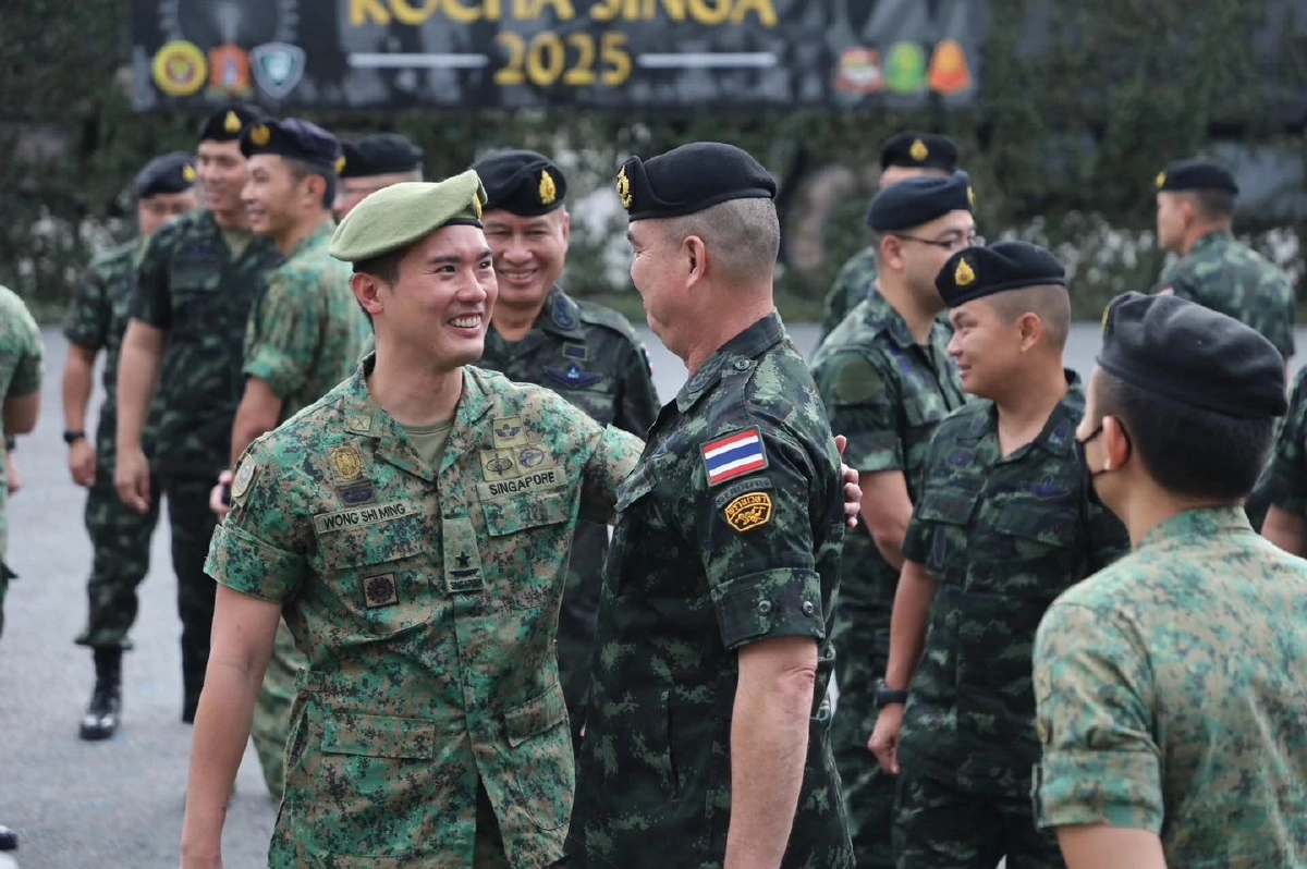 ทบ.ไทย – ทบ.สิงคโปร์ เปิดการฝึกผสมคชสีห์ (KOCHA SINGA 2025)