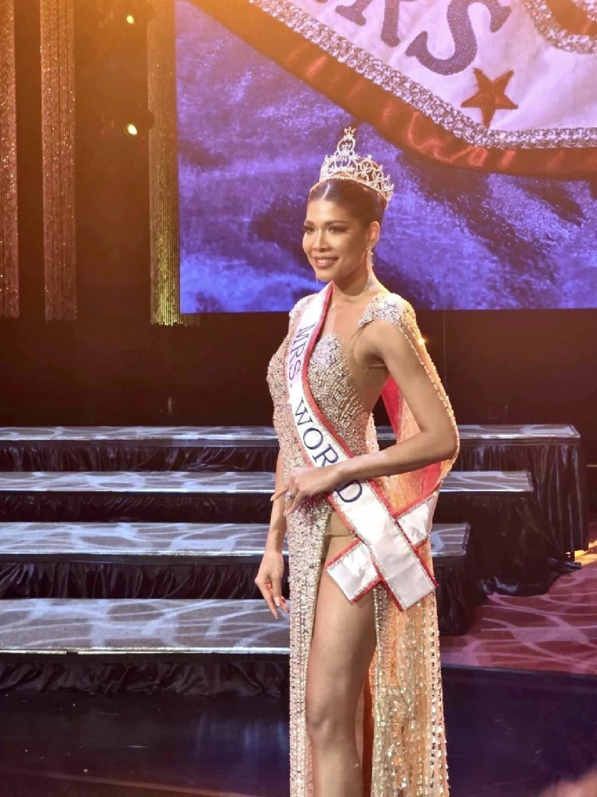 ประวัติศาสตร์หน้าใหม่ “แซมมี่ ชนิตา” แม่ลูกหนึ่ง คว้ามง