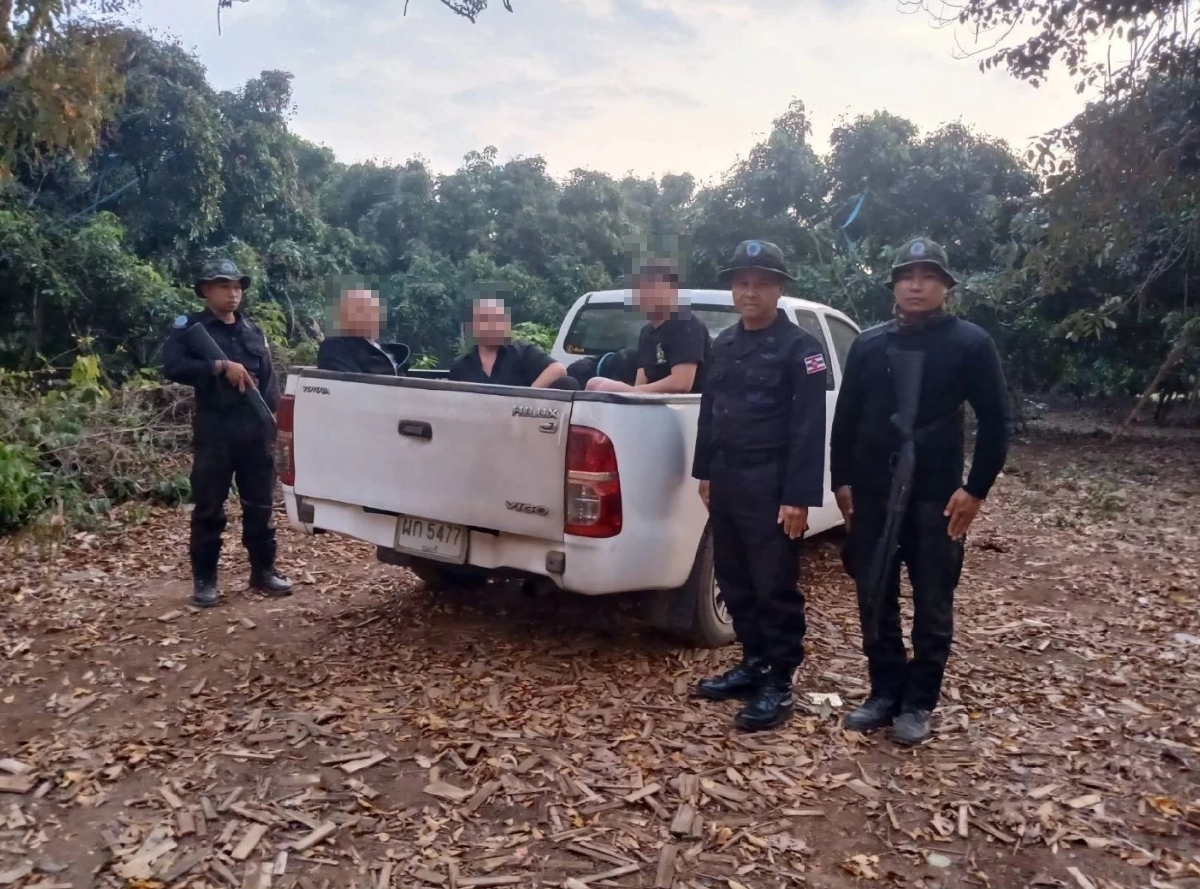 กองทัพเรือสกัดการลักลอบเข้าเมือง 5 ราย ชายแดนจันทบุรี