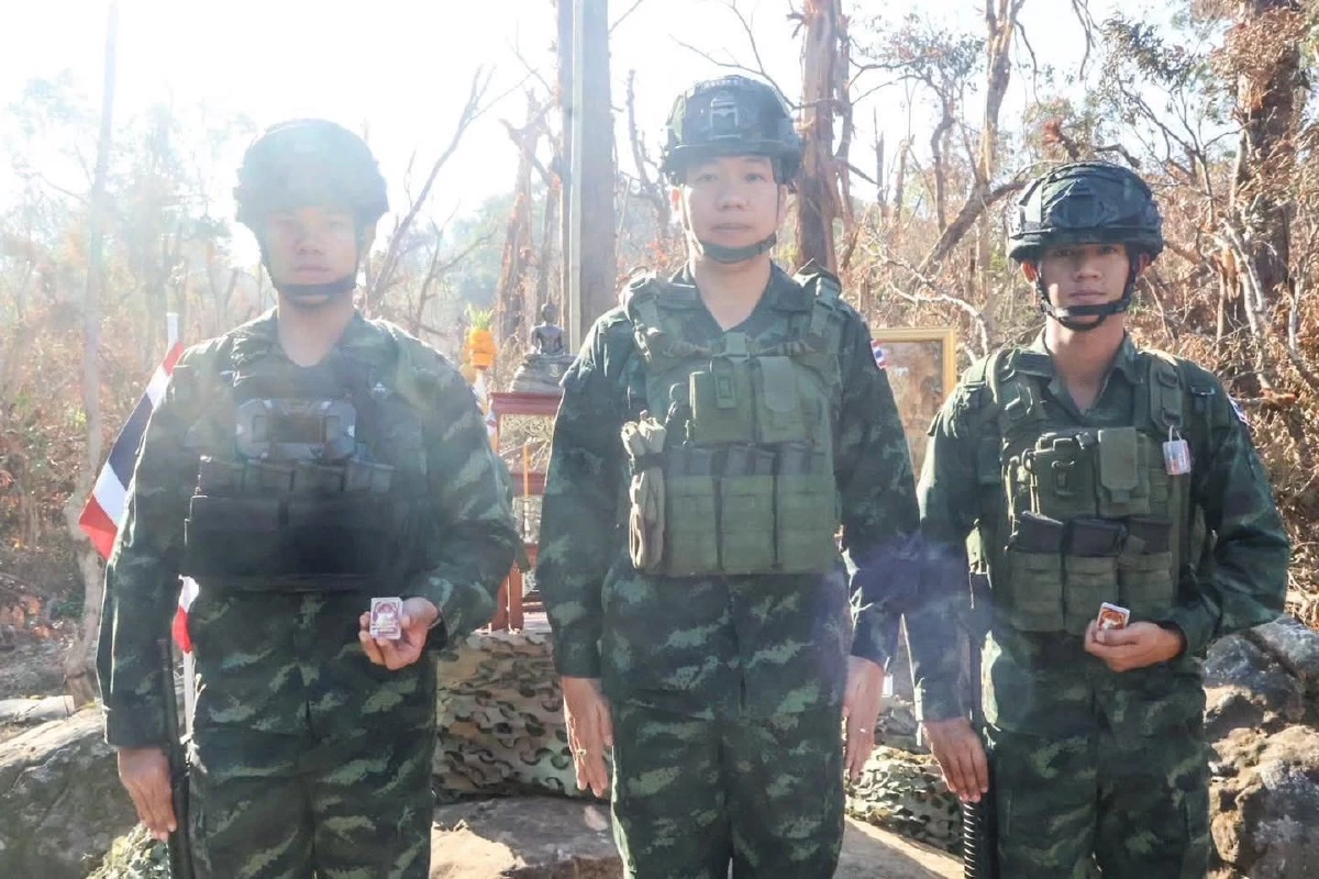 พัน.ร.12/ร.3 พัน.2 รับรายงานตัวนายทหารในสนาม พร้อมรักษาอธิปไตย