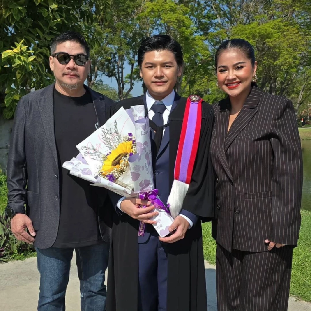 ตั๊ก ศิริพร สุดภูมิใจลูกชาย น้องภู เรียนจบแล้ว เตรียมต่อป.โท