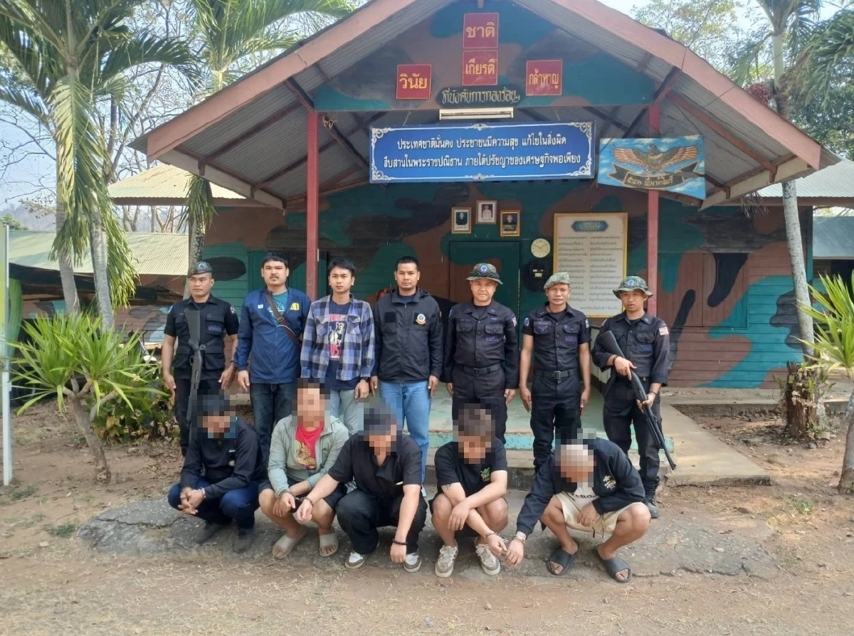 กองทัพเรือสกัดการลักลอบเข้าเมือง 5 ราย ชายแดนจันทบุรี