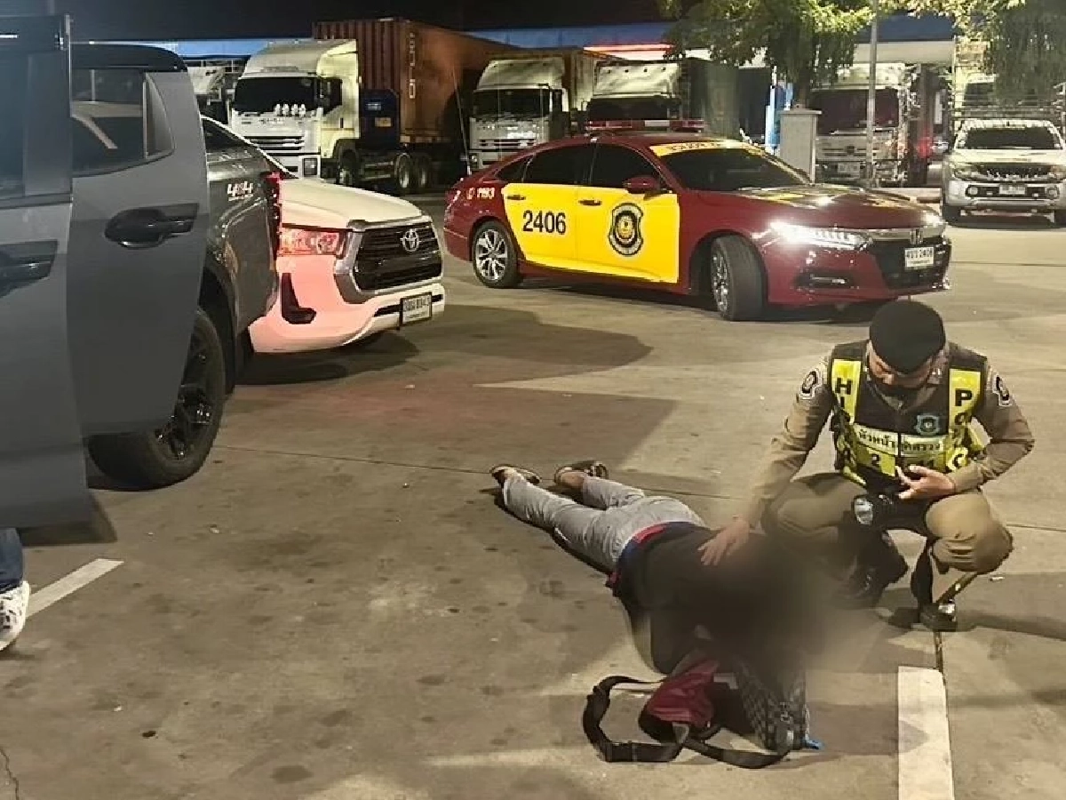 ตบตาเป็นครอบครัว! ตำรวจสกัดขบวนการขนไอซ์ 213 กก. คาปั๊มน้ำมัน