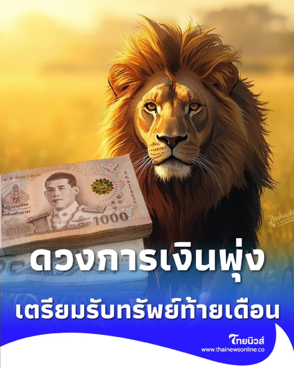 เตรียมรับทรัพย์ 6 ราศี ดวงการเงินพุ่ง โชคลาภหล่นทับส่งท้ายเดือน
