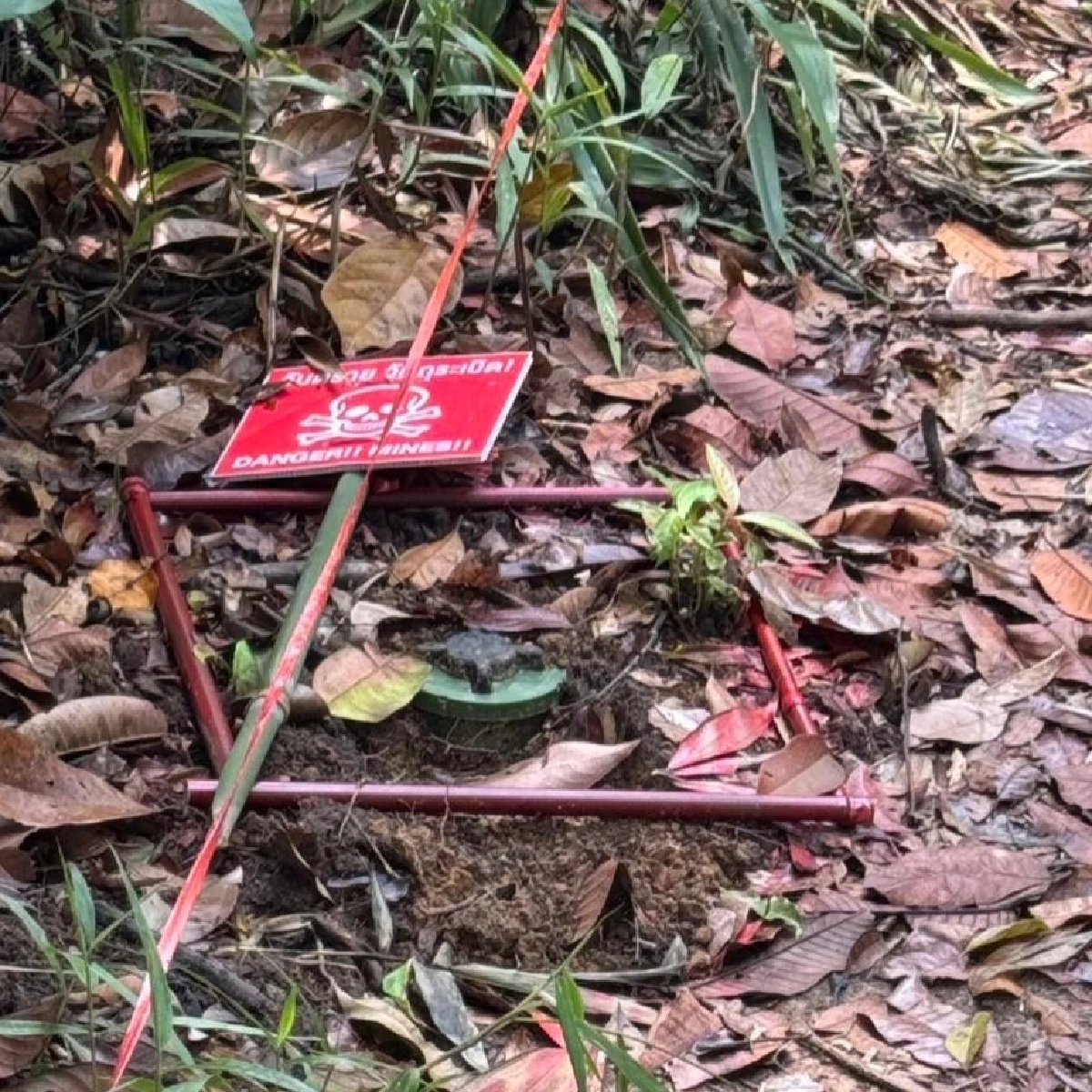 เจออีก! ไทยพบหลักฐานชัด กัมพูชาลอบวางทุ่นระเบิดในแผ่นดินไทย