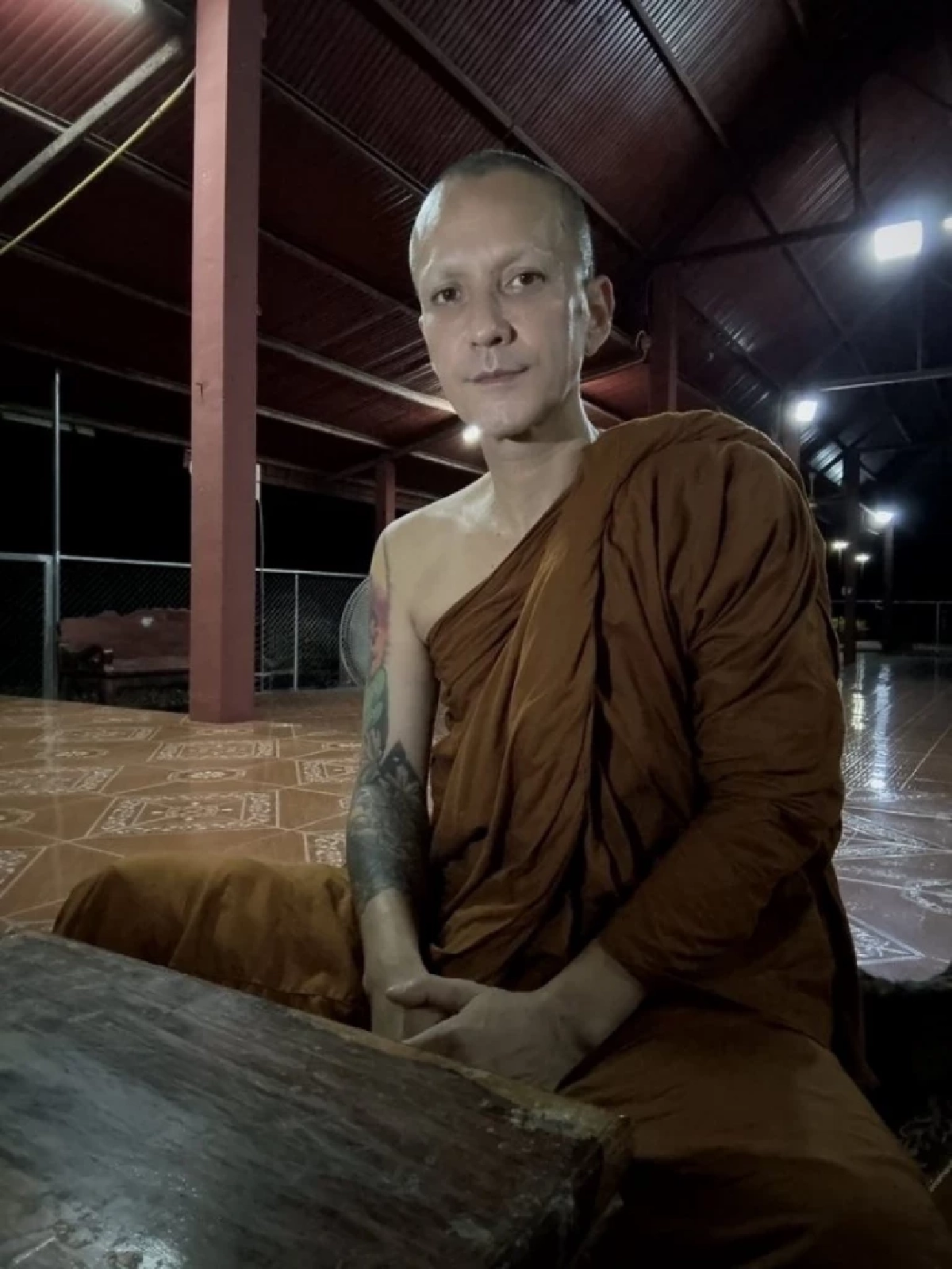 เปิดภาพล่าสุด "เดวิด อินธี" หลังบวชศึกษาธรรมะ ไร้กำหนดสึก