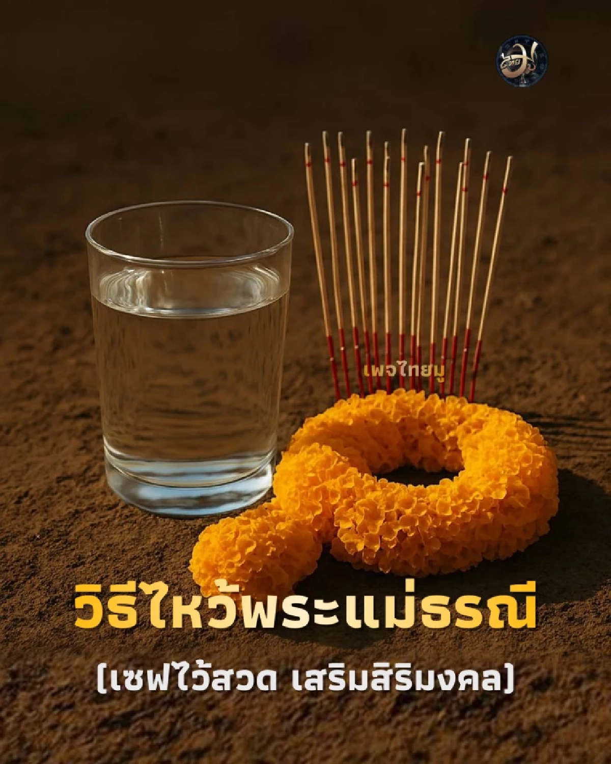 เพจไทยมู บทสวดพระแม่ธรณี ThaiMU และ คาถาเปิดดวง ทำเงียบๆ แต่พลังแรง Thaimutelu