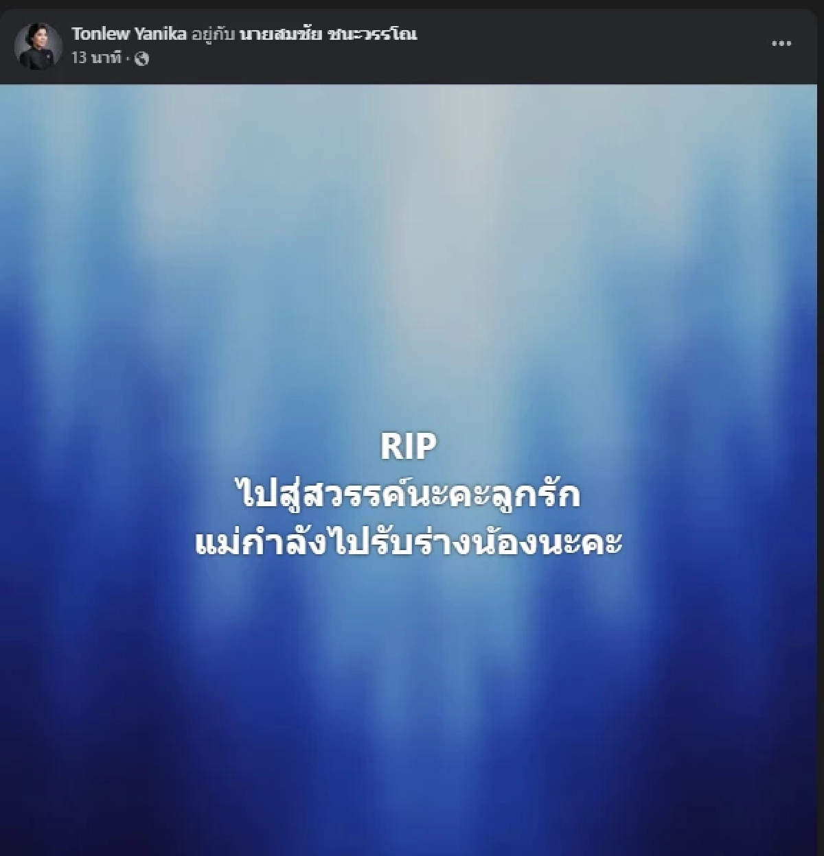 เศร้าอาลัย "น้องมอลลี่" กลับดาวอย่างสงบ หลังไร้ปาฏิหาริย์