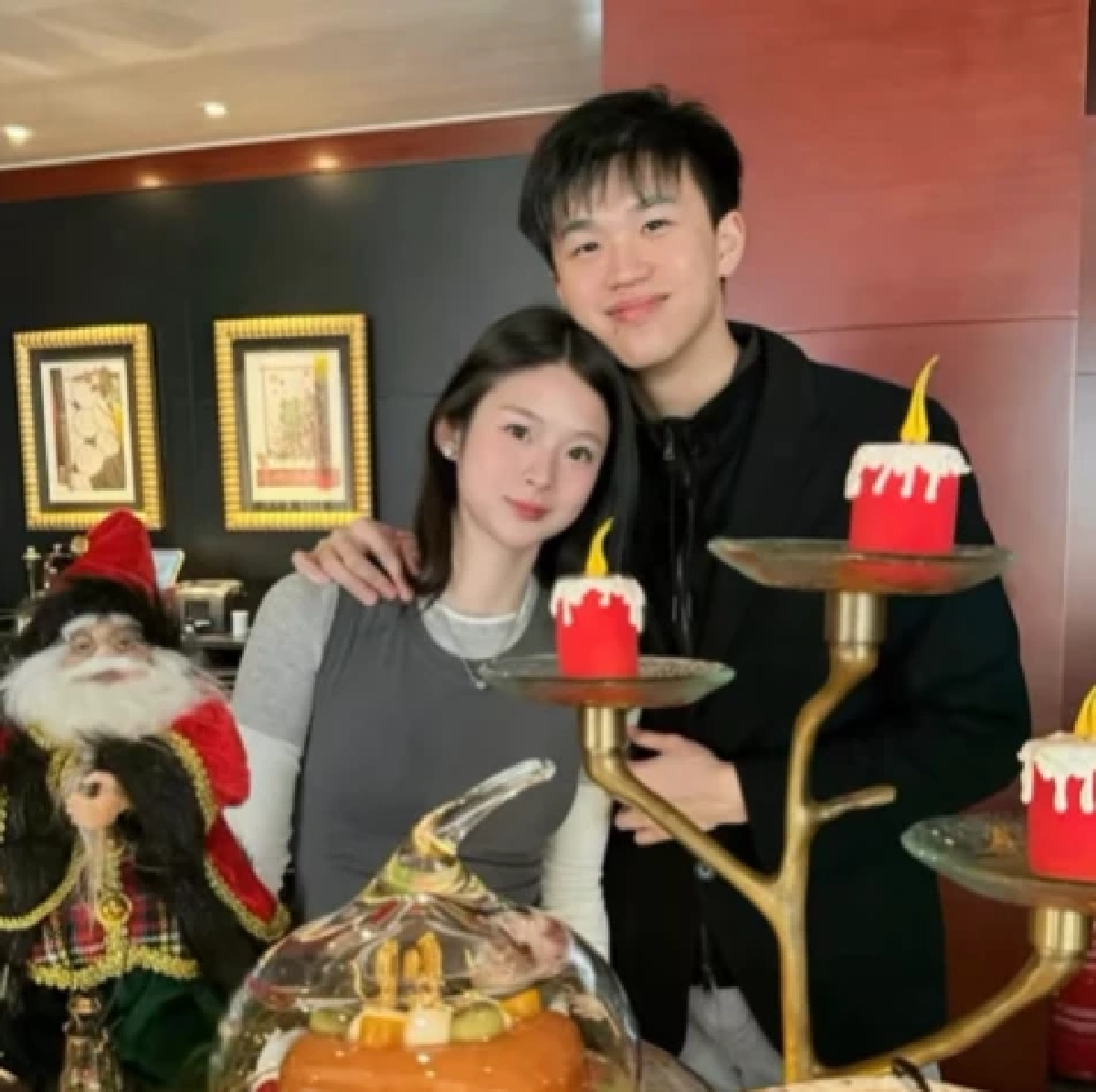 "น้องไปป์" ลูกชายอดีตนายกฯ ยิ่งลักษณ์ เปิดตัวแฟนสาววันวาเลนไทน์