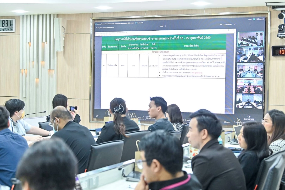 กรมควบคุมโรคเกาะติดภัยสุขภาพ วางแผนเชิงรุกรับมือโรคระบาดใหม่