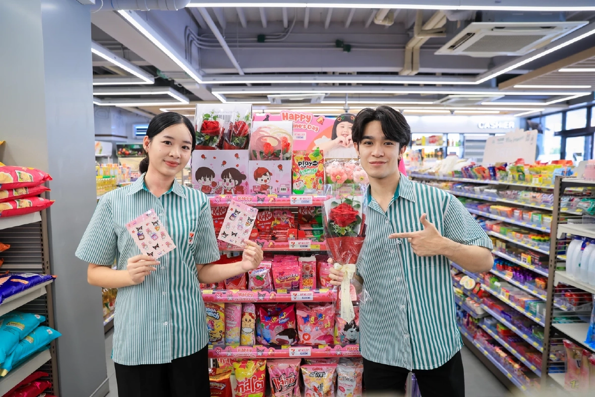 รับวาเลนไทน์ ช้อปที่"เซเว่นฯ"สินค้าร่วมรายการ รับทันทีแทททู My Melody &Kuromi