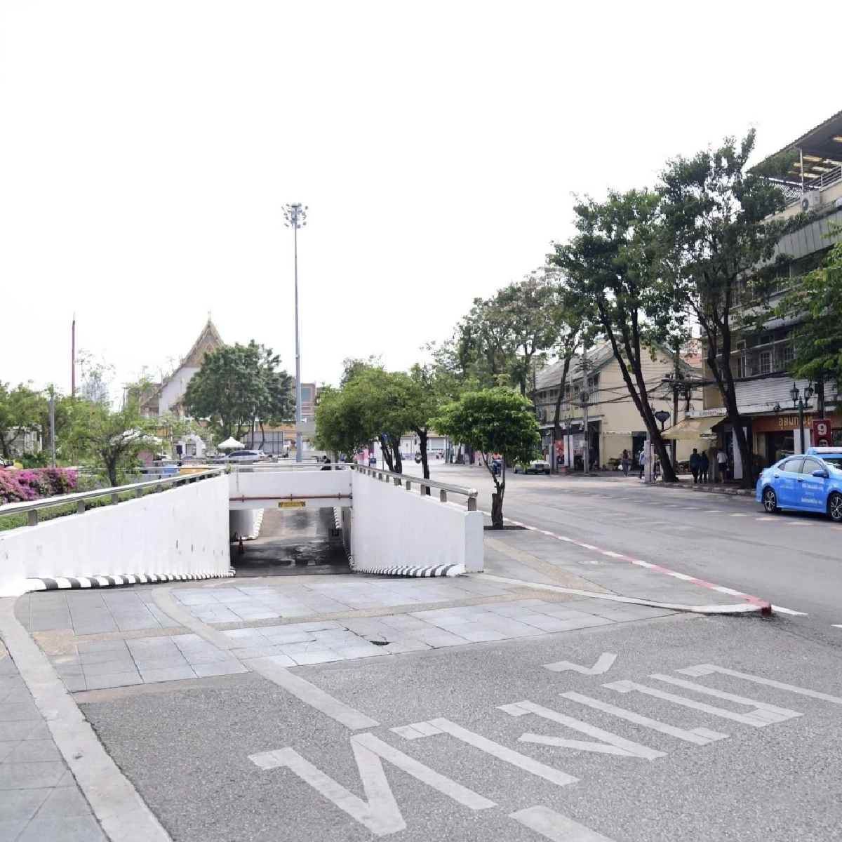 เปิดที่จอดรถลานคนเมือง รับนักท่องเที่ยว ปลอดภัยรองรับรถได้กว่า 500 คัน