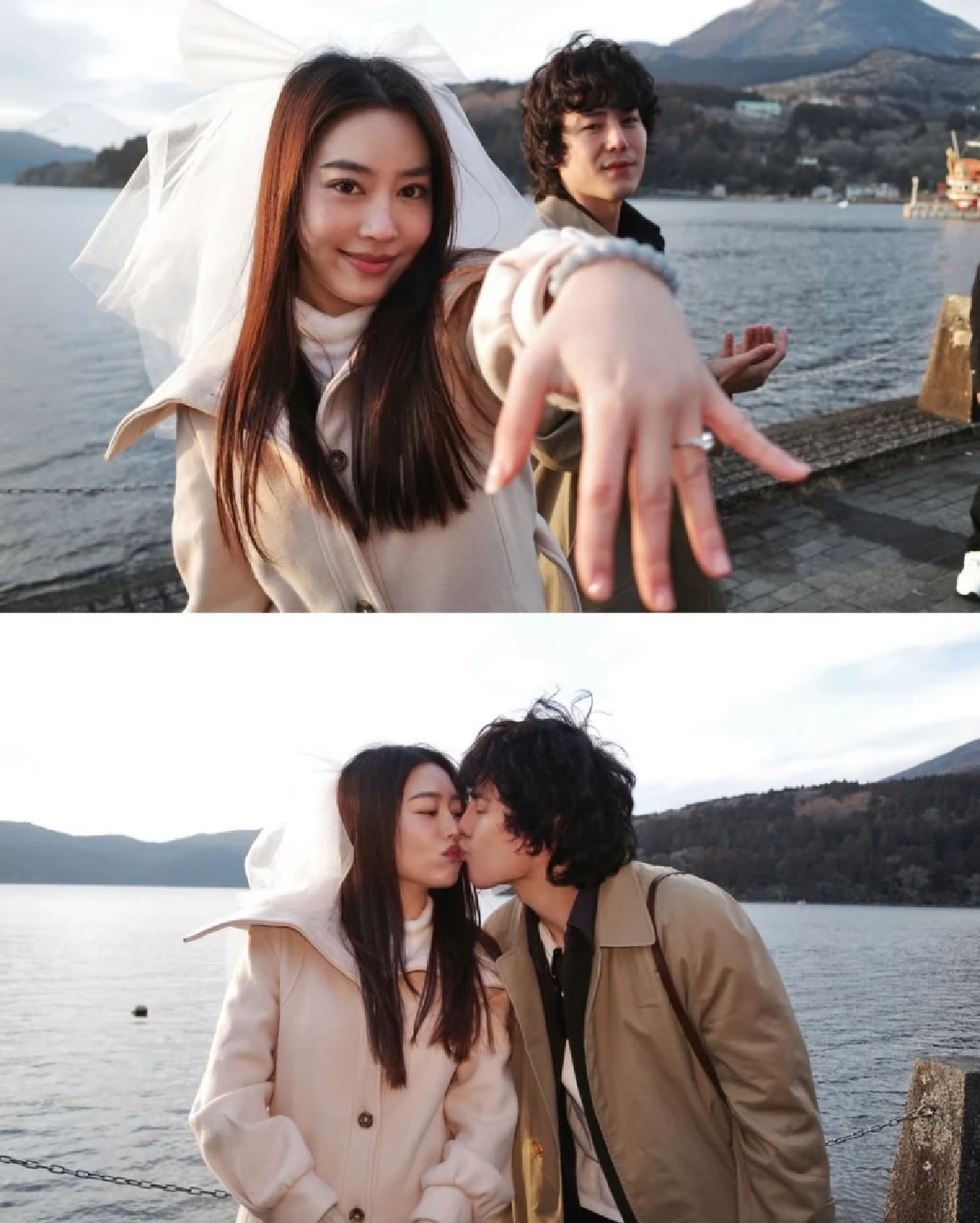  เพชร ทำเซอร์ไพรส์ขอแฟนสาวแต่งงานที่ญี่ปุ่น หวานฉ่ำรับวาเลนไทน์