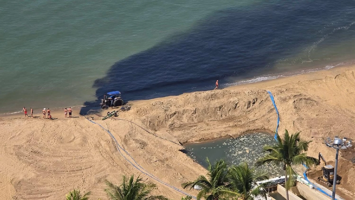 นายกเบียร์ แจ้งความผู้รับเหมามักง่าย ปล่อยน้ำเสียลงหาดจอมเทียน