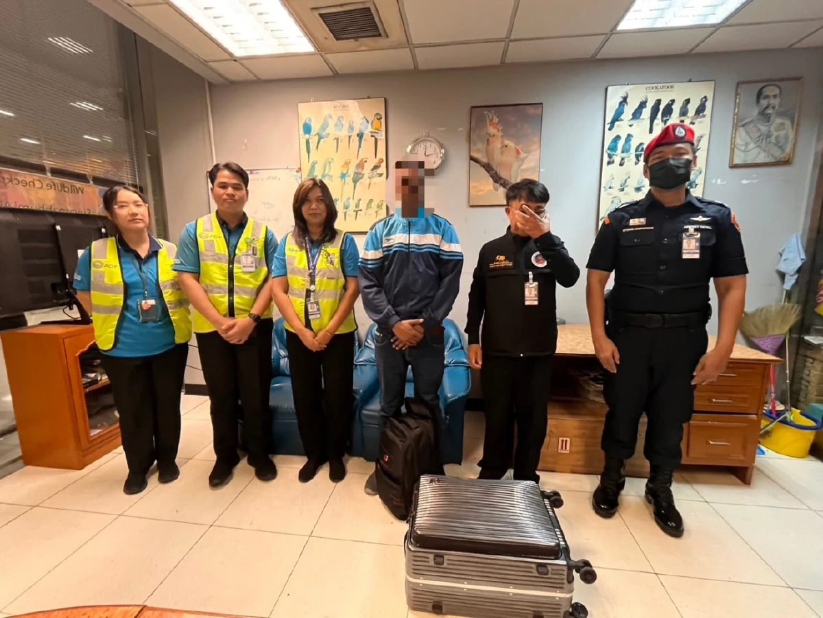 สุวรรณภูมิรวบหนุ่มอินเดีย ซุกค่าง–ชะนี–เต่าหายาก 15 ตัว