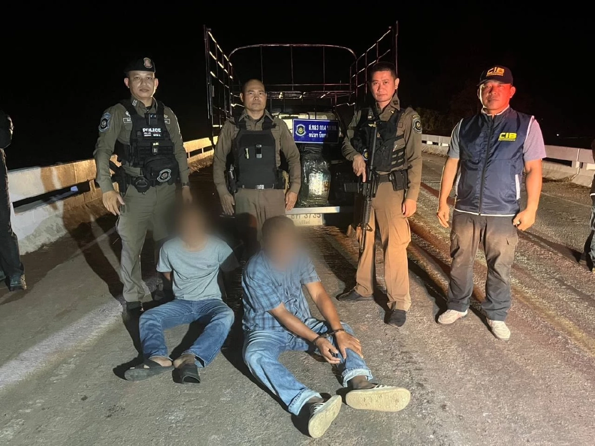 ปิดเกมริมโขง! ทางหลวงบึงกาฬผนึกกำลังรวบ 2 ผู้ต้องหา ยึดไอซ์