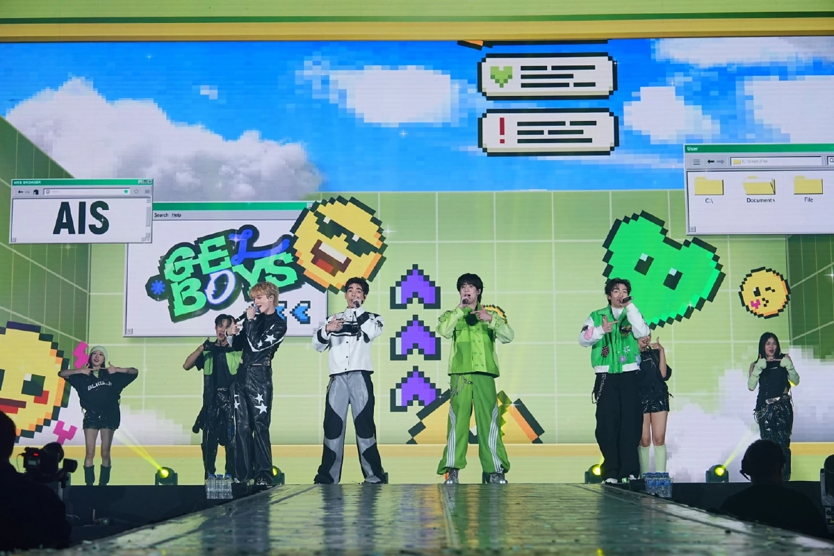 "BUS because of you i shine" แท็กทีม "GELBOYS" รวมตัวสะเทือนเวที เสิร์ฟความฟิน ให้ลูกค้า AIS