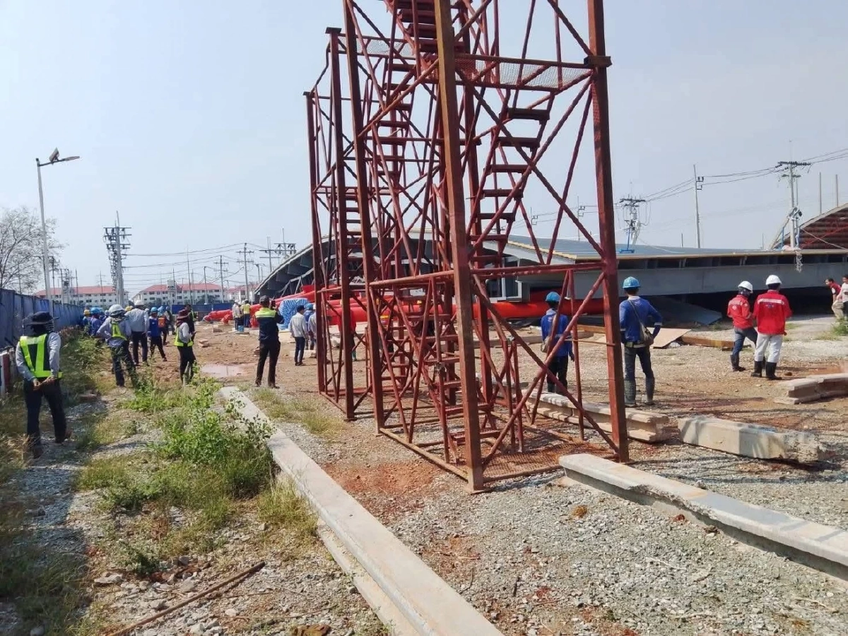 ซิโน ไทย เปิดยอดผู้บาดเจ็บ เหตุโดมขนาดใหญ่ถล่ม จ.สมุทรปราการ