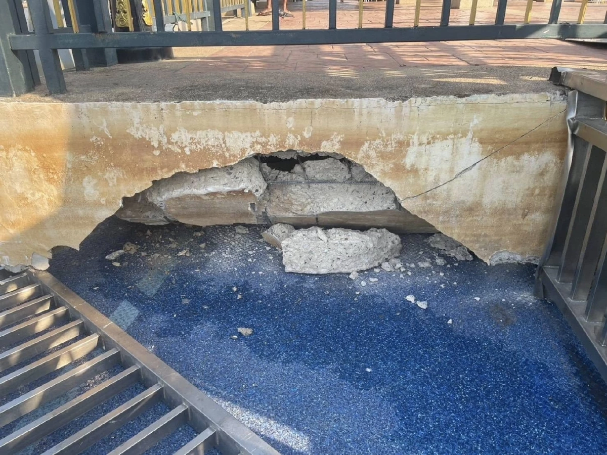 ปิดท่าเรือวัดสนามเหนือชั่วคราว หลังเรือลากจูงชนโป๊ะเสียหาย