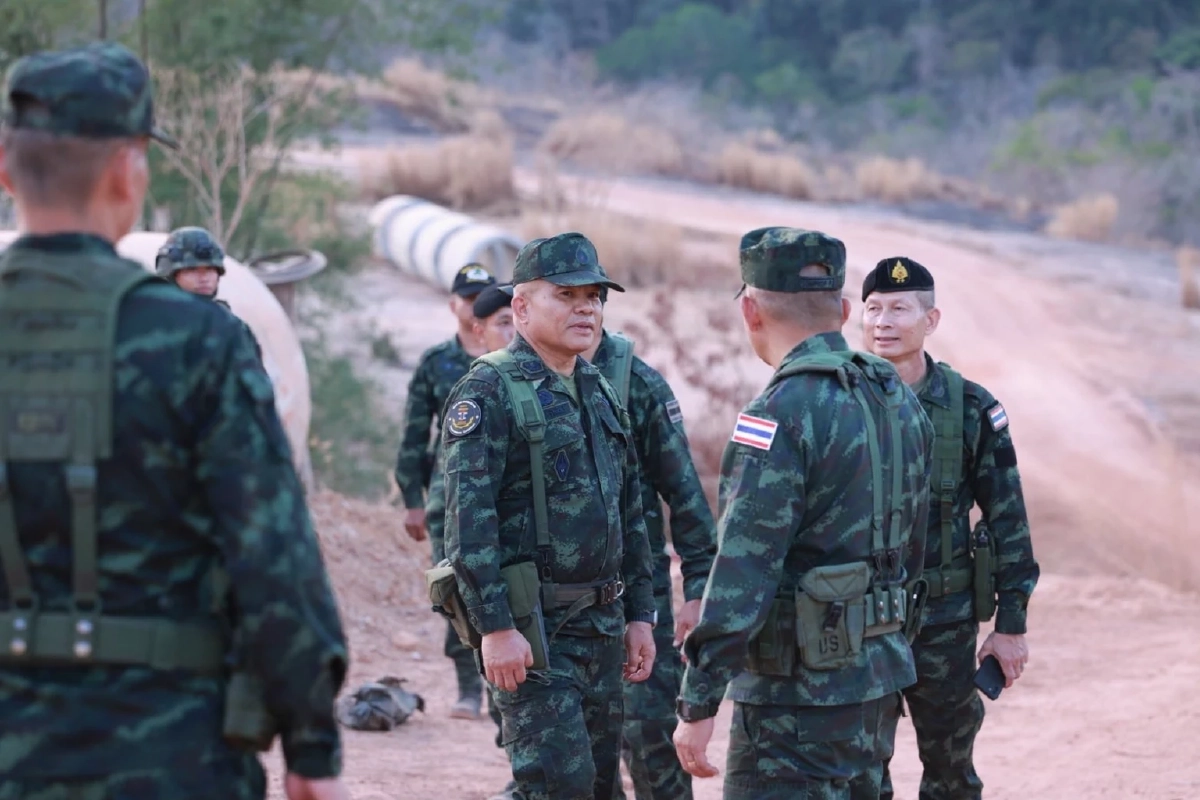แม่ทัพภาคที่ 2 ย้ำภารกิจแนวชายแดน ตรึงกำลังเต็มรูปแบบ