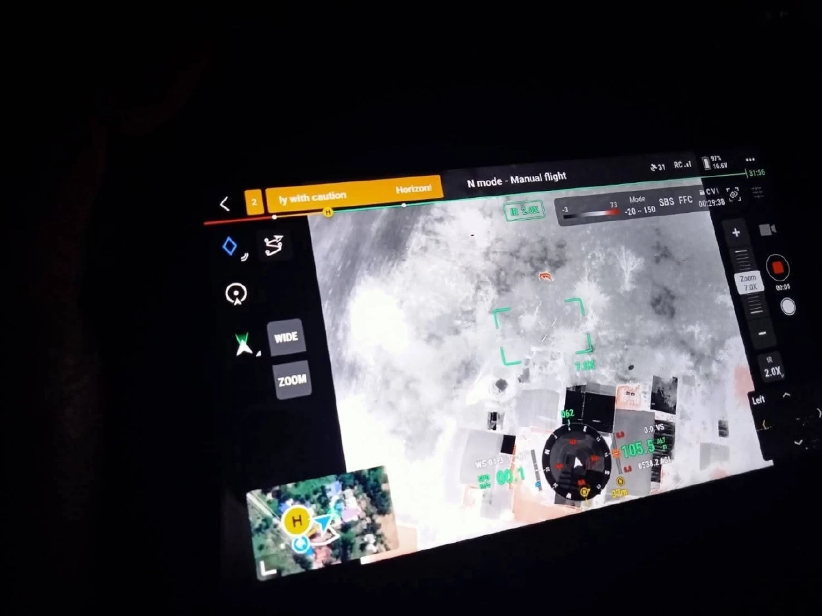 วังน้ำเขียวระทึก! ศึกช้างหนุ่มจ่อปะทะ ทับลานส่งโดรนคุมเข้ม 24 ชม.