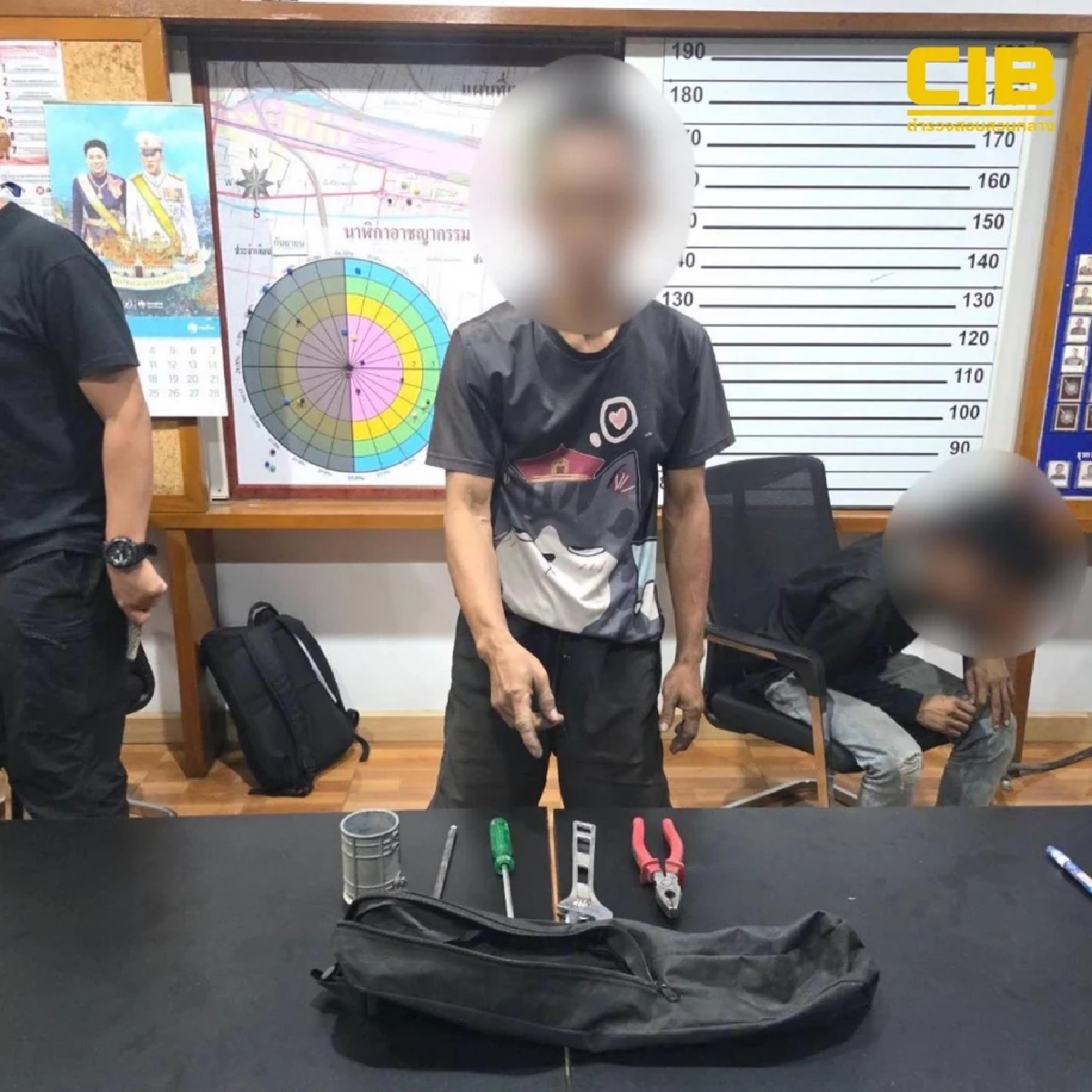 ผนึกกำลัง 3 ประสาน! ตำรวจสอบสวนกลาง–นครบาล–เอกชน รวบแก๊งตีนแมว