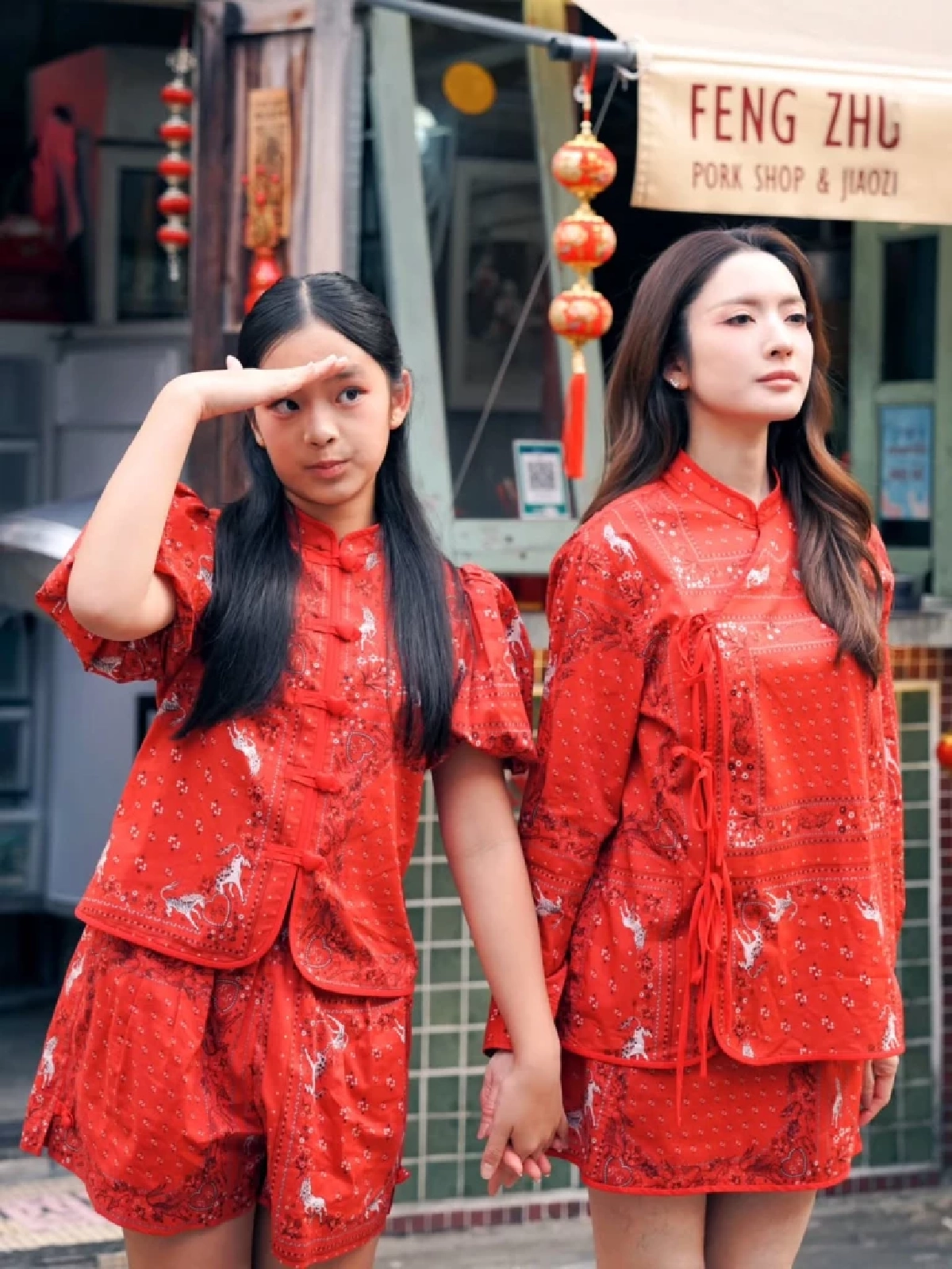 สวยแพ็กคู่รับตรุษจีน “แอฟ–น้องปีใหม่” เฟรมนี้ละมุนจนแฟนๆ ใจฟู