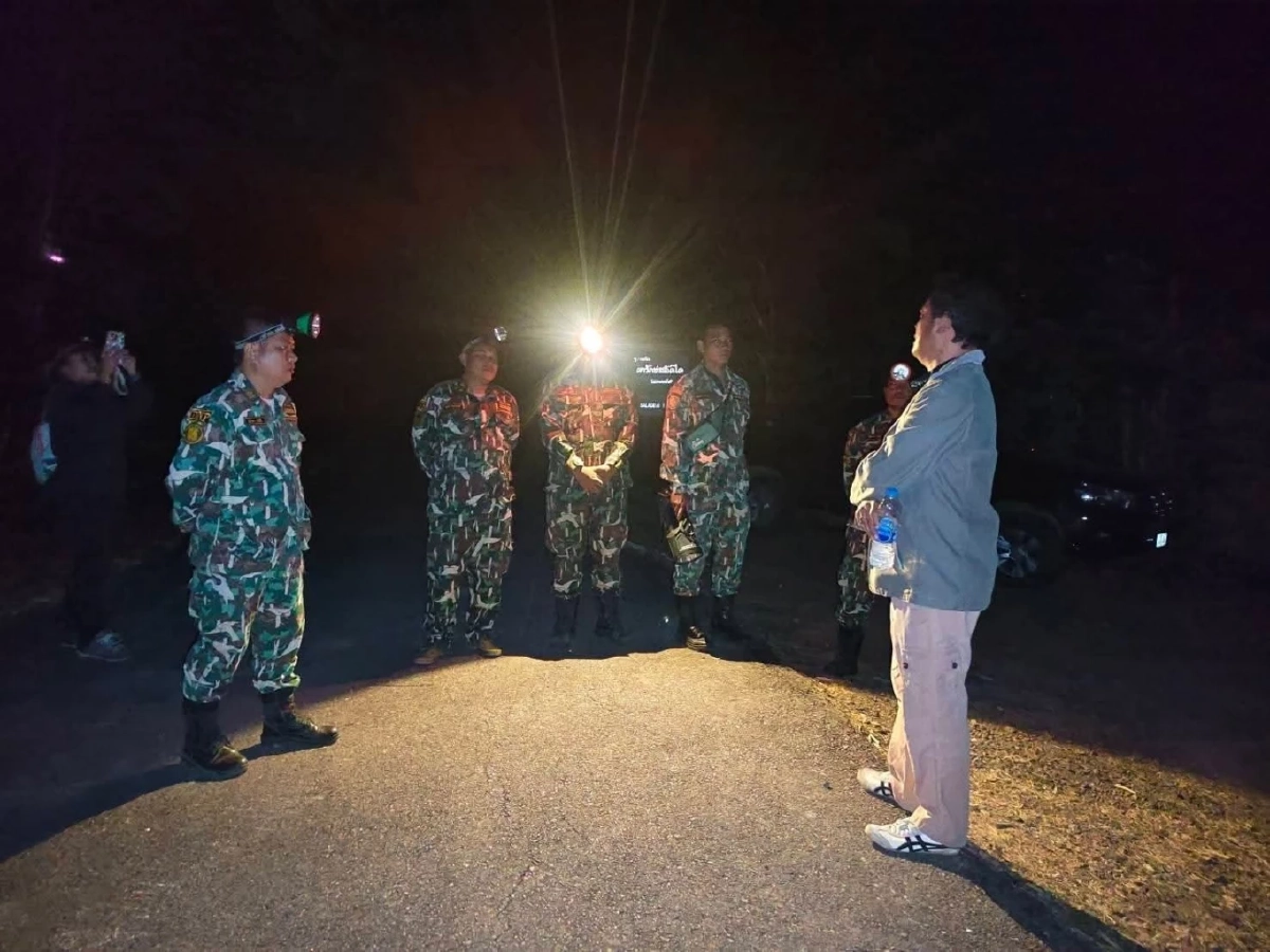 วังน้ำเขียวระทึก! ศึกช้างหนุ่มจ่อปะทะ ทับลานส่งโดรนคุมเข้ม 24 ชม.