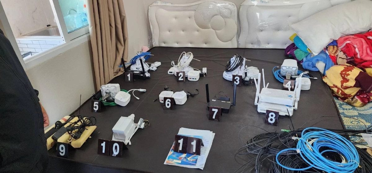 ผนึกกำลังตัดวงจรอินเทอร์เน็ตข้ามชาติ ยึดของกลางเพียบ