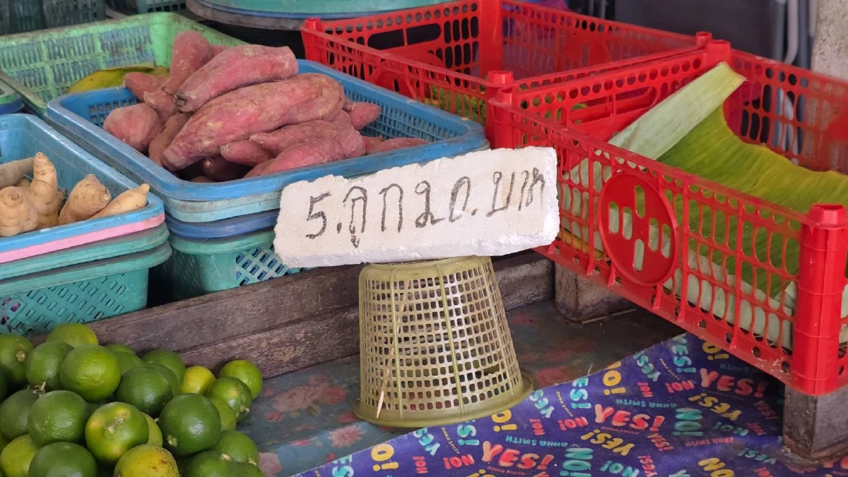 บ่นอุบทั้งตลาด! มะนาวอุทัยฯ แตะลูกละ 6 บาท ผักสดพาเหรดขึ้นราคาตาม