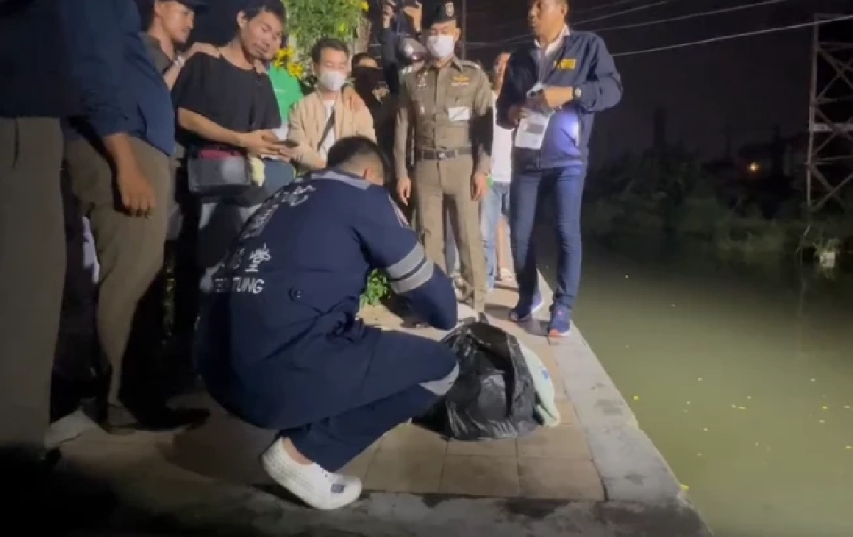 รวบแล้วหนุ่มชาวลาว ปลิดชีพน้องแรมแฟนสาว ทิ้งคลองปะปา