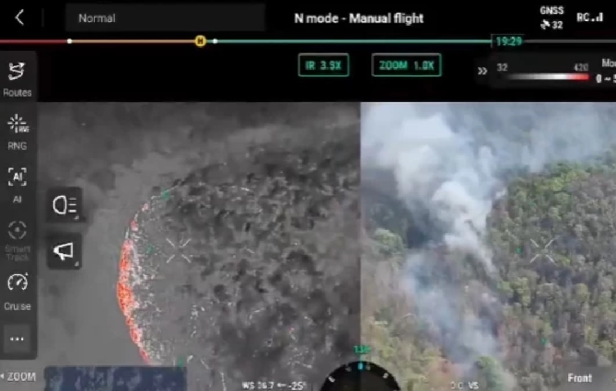 เชียงใหม่วิกฤต! เชียงดาวไฟท่วม 787 จุด จับมือเผาคาหนังคาเขา