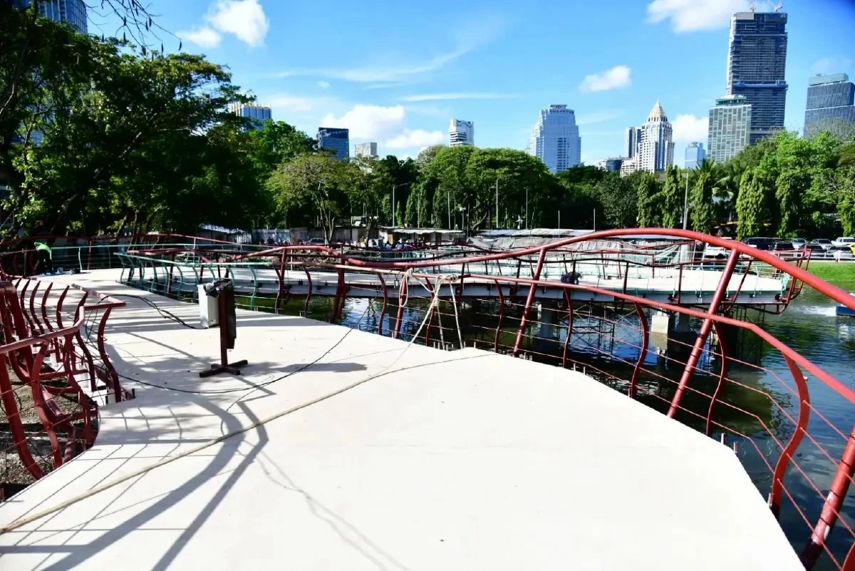 อัปเดตสะพานเขียวคืบหน้า 71% คาดเปิดใช้งานกลางเดือนพฤษภาคม 69