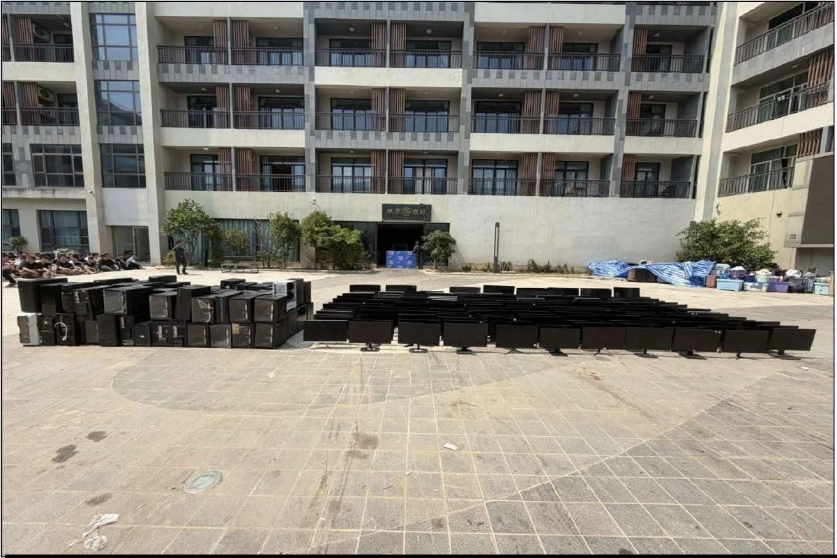 ทลายโรงแรมดังท่าขี้เหล็ก! รวบแก๊งคอลเซ็นเตอร์เกือบ 400 ราย