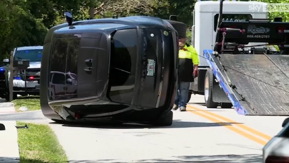 "ไทเกอร์ วูดส์" ถูกตั้งข้อหาหนัก หลังประสบอุบัติเหตุทางรถยนต์